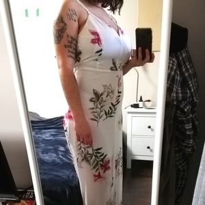 Spring dress, semi-formal, flowy